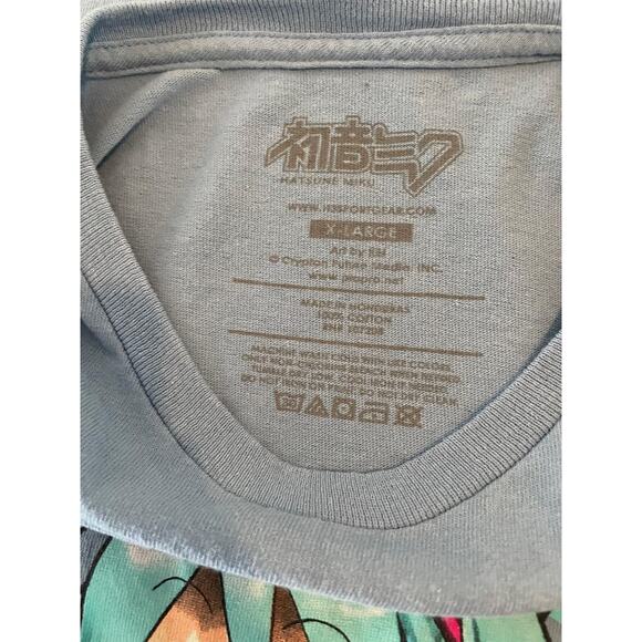 Hatsune Miku Chibli Print Tee Size XL - Picture 3 of 5